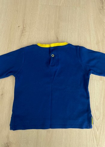 Erkek Çocuk Mavi Baskılı Sweatshirt - Görsel 3