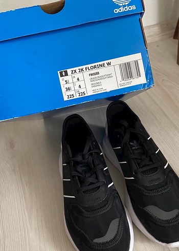 Adidas Siyah Platform Tabanlı Kadın Spor Ayakkabı - Görsel 8