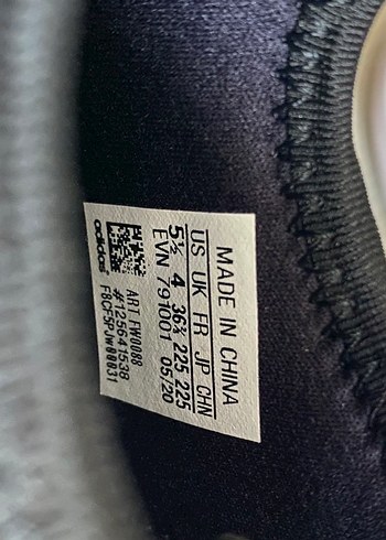 Adidas Siyah Platform Tabanlı Kadın Spor Ayakkabı - Görsel 5