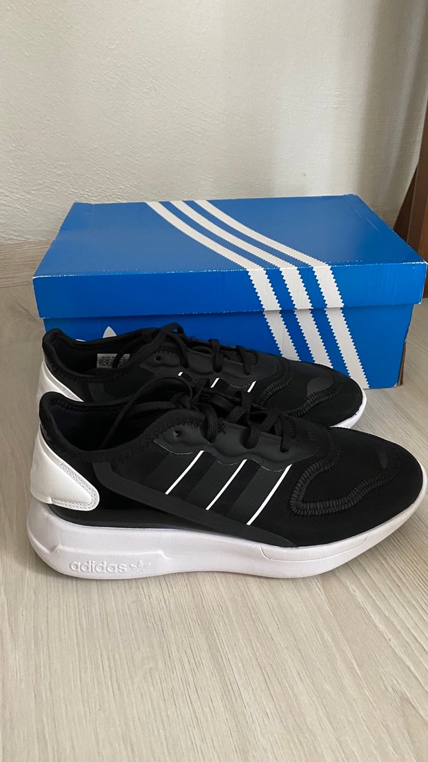 Adidas Siyah Platform Tabanlı Kadın Spor Ayakkabı - Görsel 2