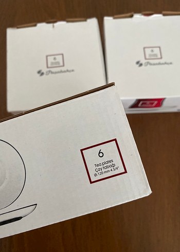 Pasabahce 18 Parça Çay tabağı Seti - Görsel 3