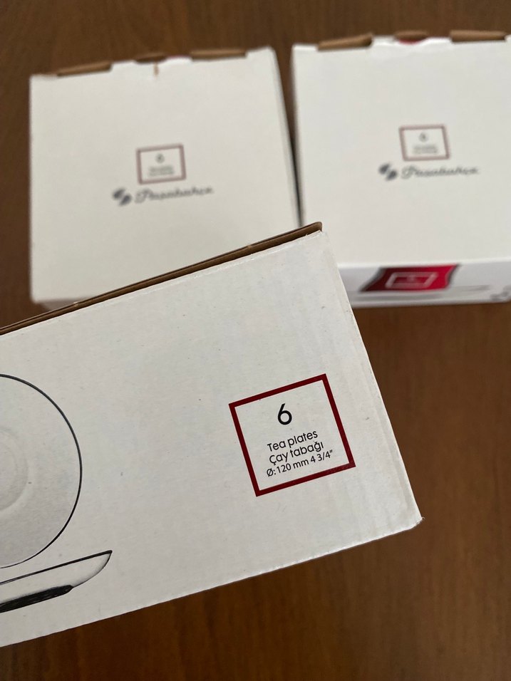 Pasabahce 18 Parça Çay tabağı Seti - Görsel 3