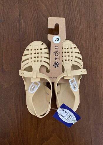 Bej Kız Çocuk sandalet - Görsel 6