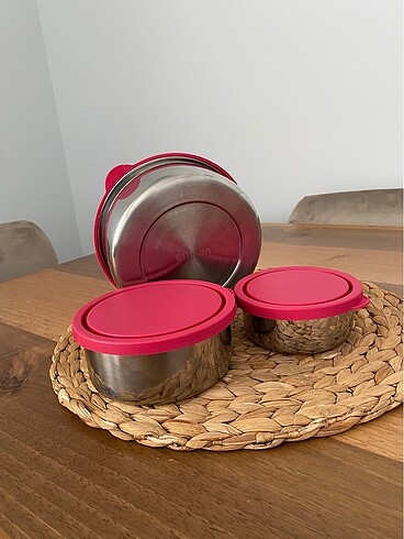 Emsan 3 lü saklama kabı - Görsel 3