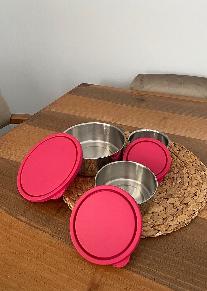 Emsan 3 lü saklama kabı - Görsel 4