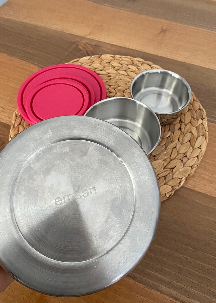 Emsan 3 lü saklama kabı - Görsel 5