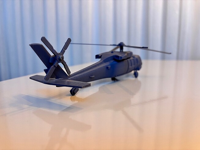  Beden BLACKHAWK HELİKOPTER MAKET