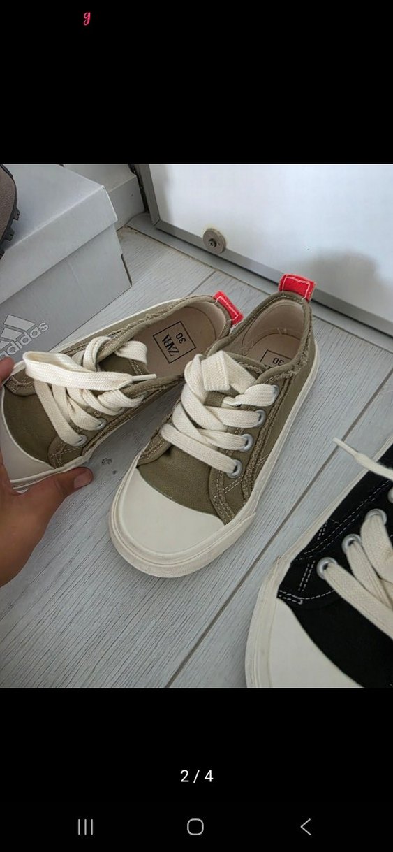 Zara çocuk sneaker - Görsel 2