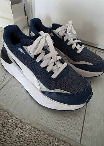 puma lacivert spor ayakkabı - Görsel 3