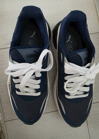 puma lacivert spor ayakkabı - Görsel 4