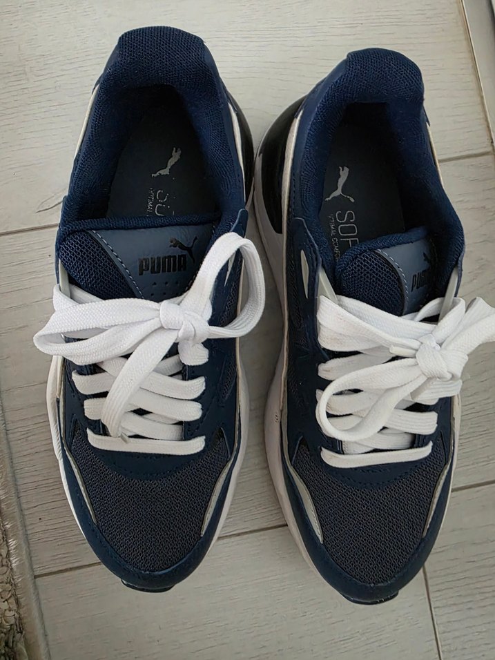 puma lacivert spor ayakkabı - Görsel 4