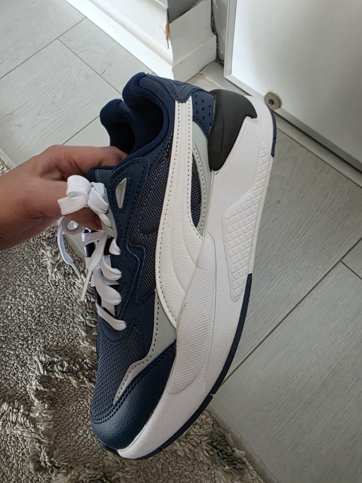 puma lacivert spor ayakkabı - Görsel 5