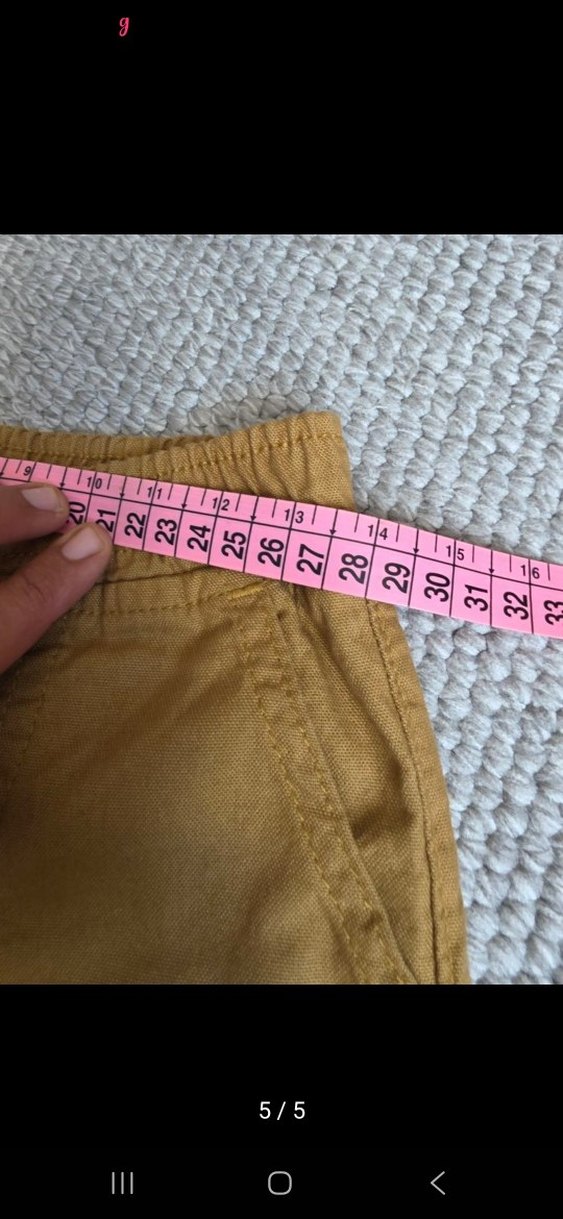 nebbati hardal pantolon - Görsel 5