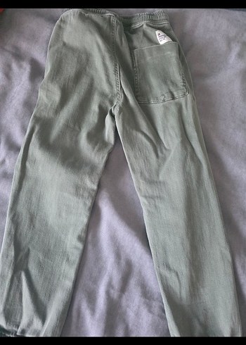 Zara soft haki çocuk pantolon - Görsel 3
