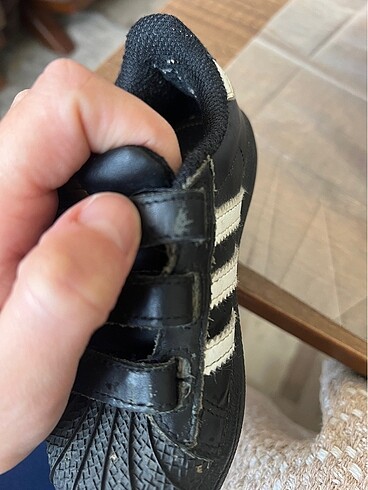 25 Beden siyah Renk Adidas çocuk ayakkabı 25 numara