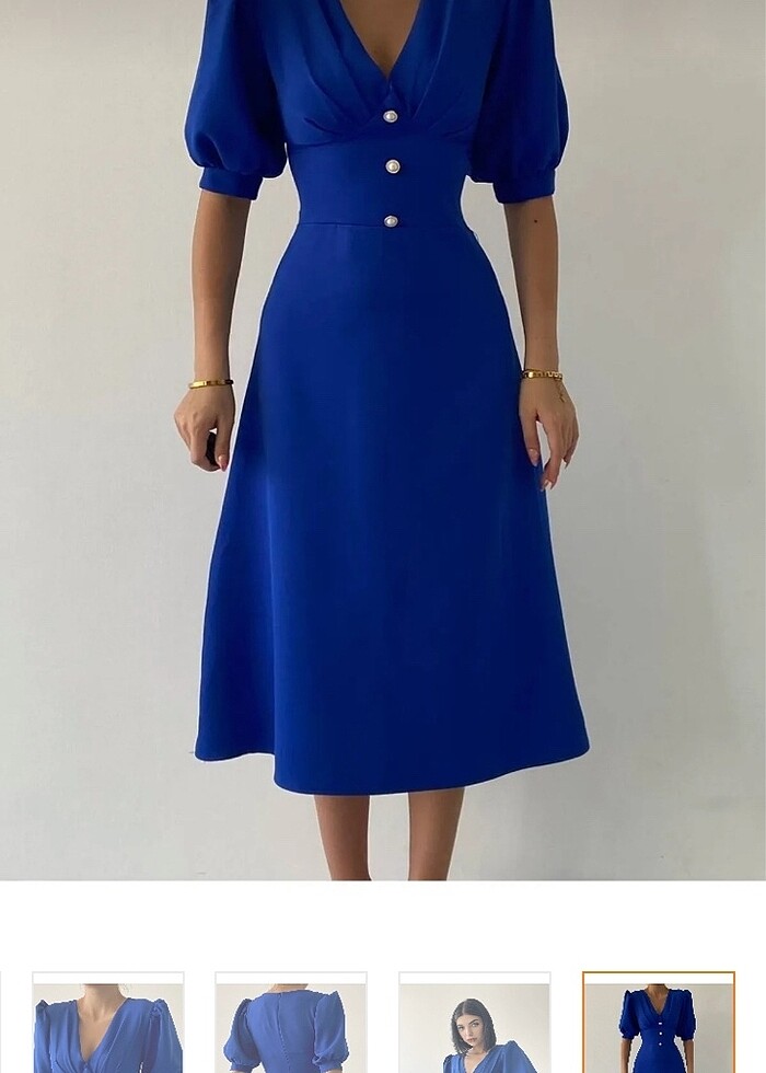 Mavi elbise - Görsel 2