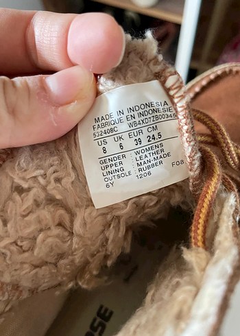 39 Beden Converse Ayakkabı