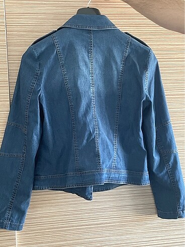 Kot (jean) ceket - Görsel 2