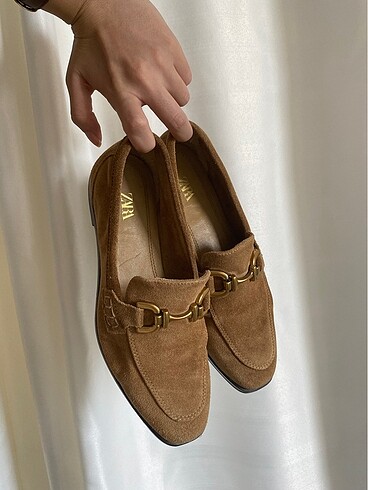 Zara Zara süet loafer