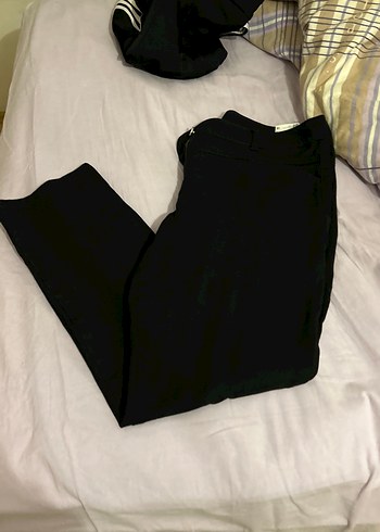 Siyah Regular Fit Denim Kadın Pantolon - Görsel 3