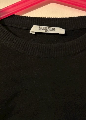 Siyah Uzun Kollu Fitted Kadın Kazak - Görsel 2