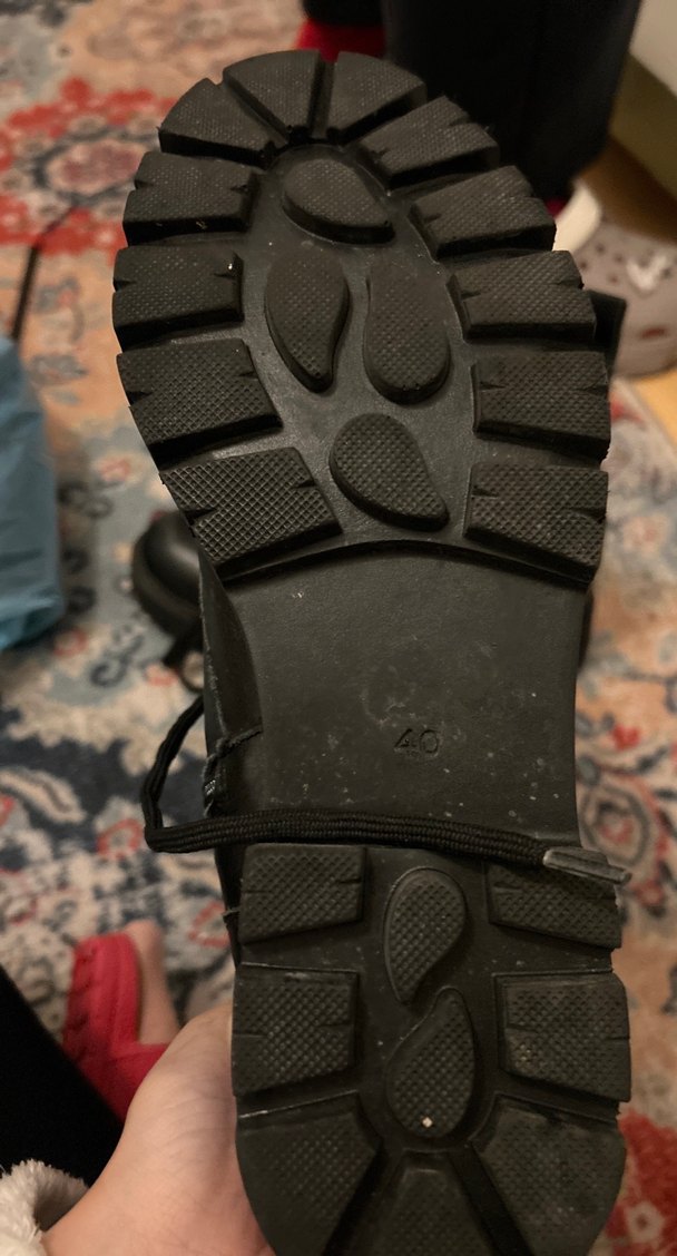 Kemer Detaylı Siyah Deri Biker Bot - Görsel 4