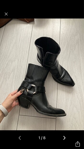 zara tokalı kısa bot