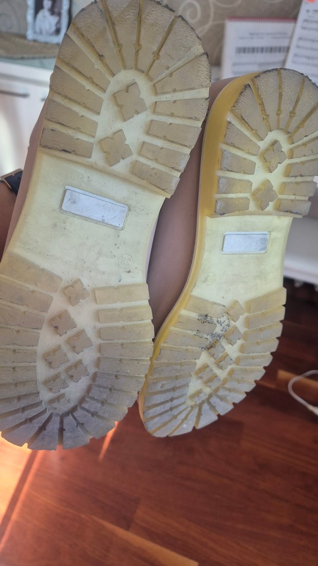 gül kurusu Süet Kadın Dolgu Topuk Bot - Görsel 5