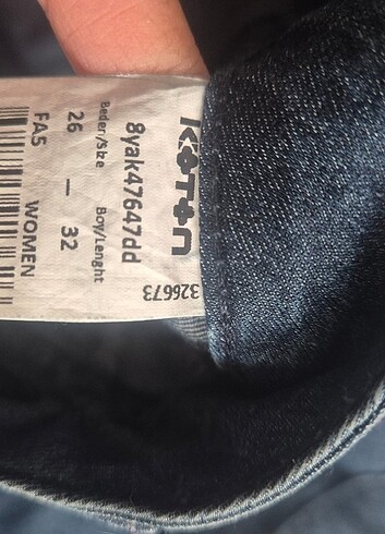 Kadın kot pantolon - Görsel 2