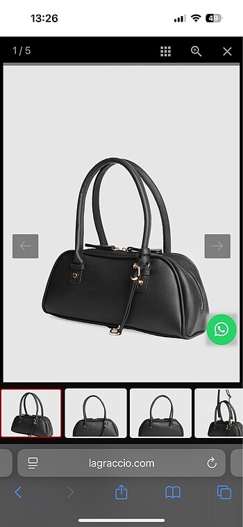 Zara kol çantası