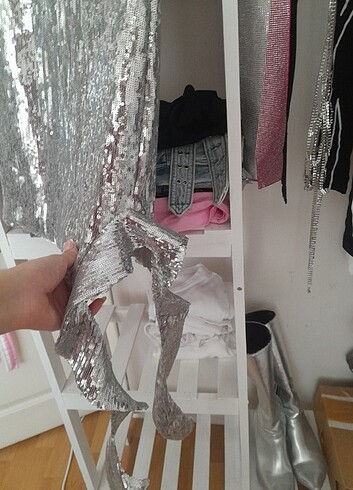Bershka Bershka payet elbise