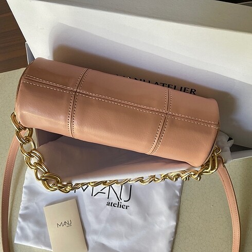 Beden pembe Renk manu atelier xx mini cylınder bags