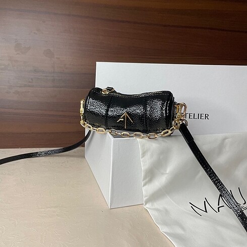 manu atelier mini nano silindir çanta