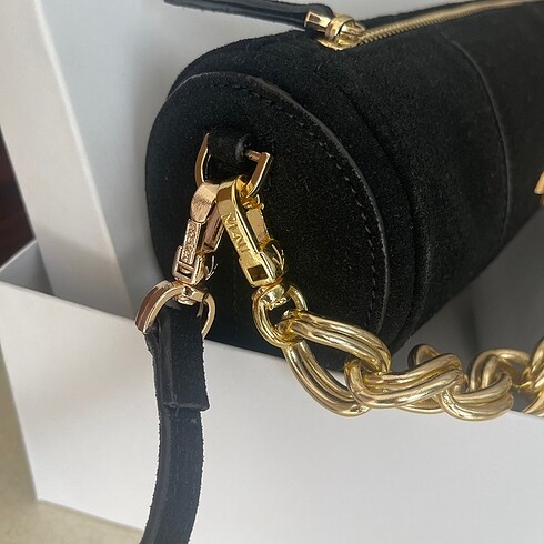 Beden siyah Renk manu atelier xx mini cylınder bags
