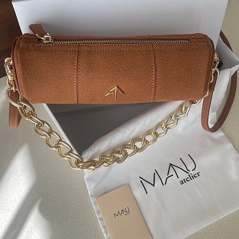 Manu Atelier manu atelier xx mini silindir çanta