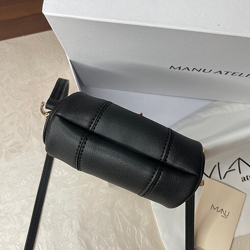 Beden siyah Renk Manu Atelier Mini Nano Silindir Çanta