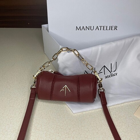 Manu Atelier Mini Nano Silindir Çanta