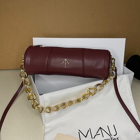 Manu atelier xx mini silindir çanta