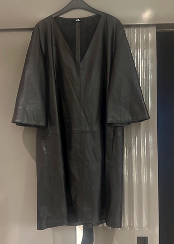 Adl deri elbise - Görsel 6