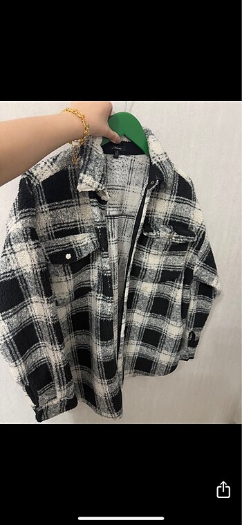 Mavi Jeans Mavi peluş ceket/gömlek