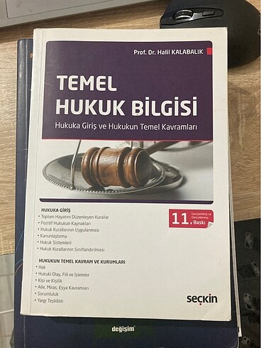 Temel Hukuk Bilgisi