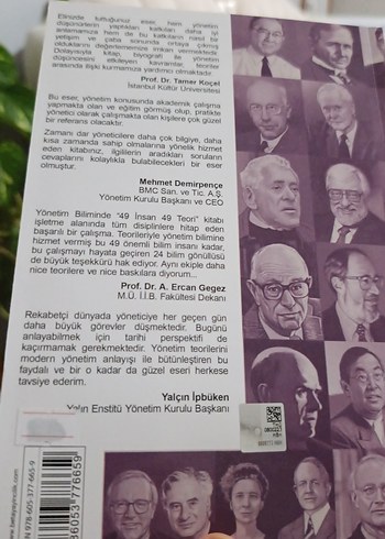 Yönetim Biliminde 49 İnsan Teori