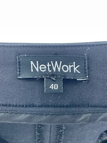40 Beden siyah Renk Network Düz Kesim %70 İndirimli.