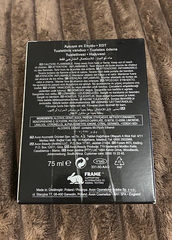 Avon Musk+ Air Erkek Parfümü - Görsel 2