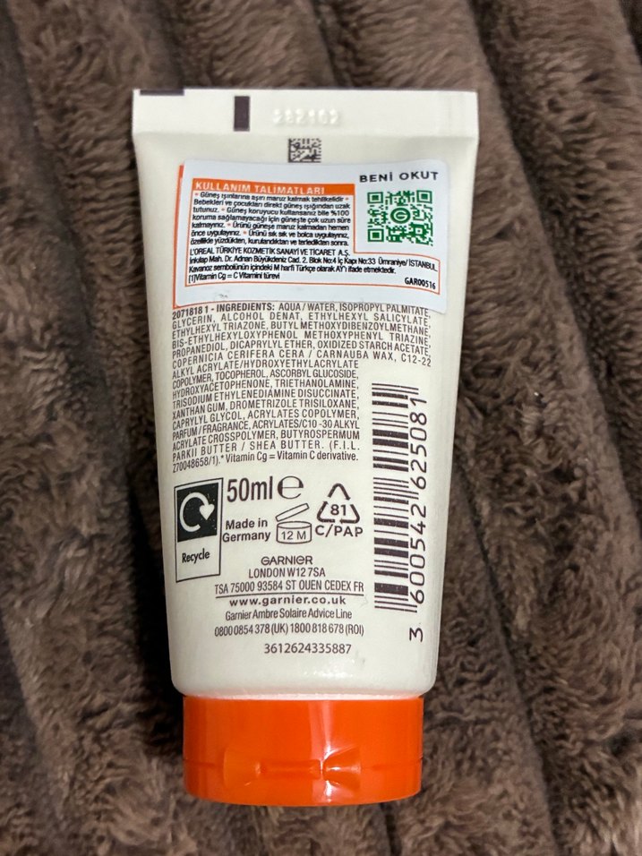Garnier Ambre Solaire SPF 50+ Koruyucu Süt - Görsel 2