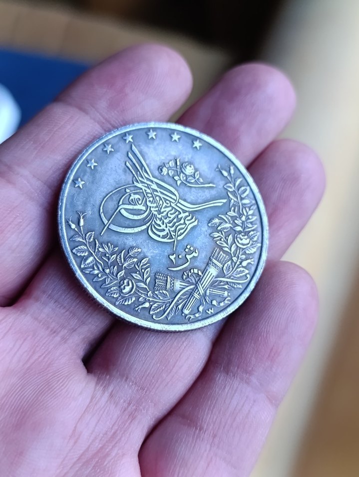 Vintage gümüş Erkek Rozet - Görsel 3