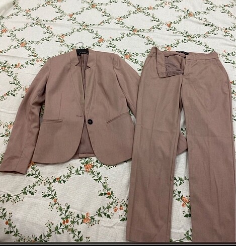 Zara ceket pantolon takım