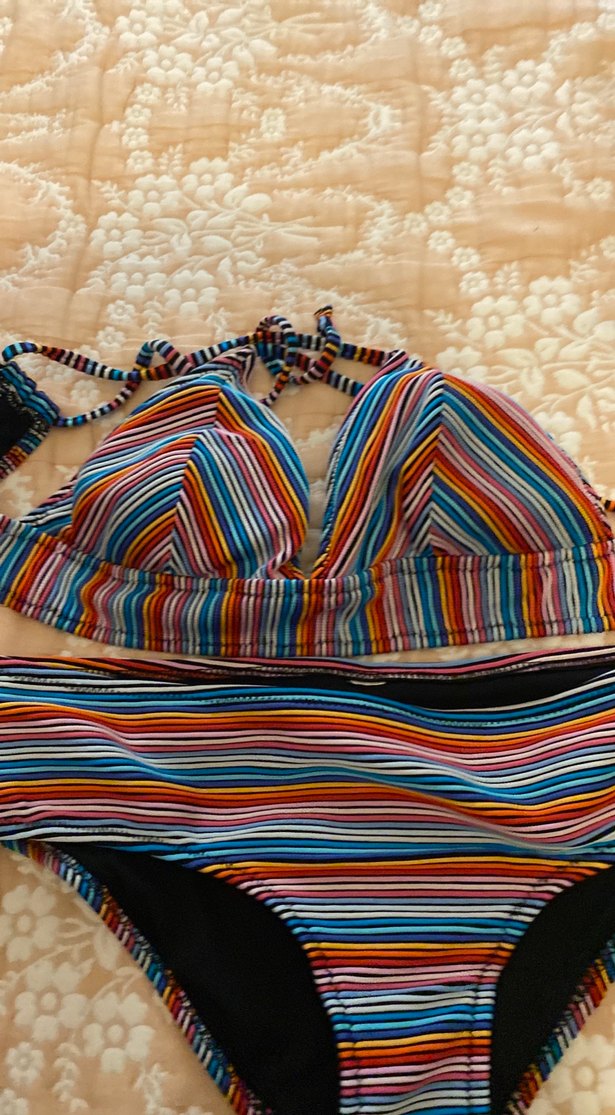 Penti Çok Renkli Bağcıklı Kadın Bikini - Görsel 2