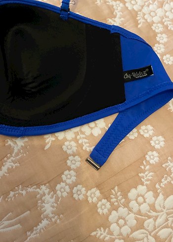Ayyıldız Marka Mavi Strappy Kadın Bikini Üstü - Görsel 5