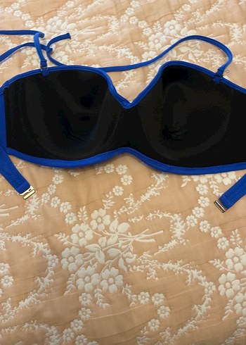 Ayyıldız Marka Mavi Strappy Kadın Bikini Üstü - Görsel 6